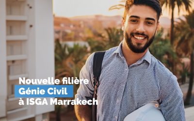Nouvelle Filière à l’ISGA Marrakech : Le Génie Civil, une Formation d’Excellence pour Construire l’Avenir