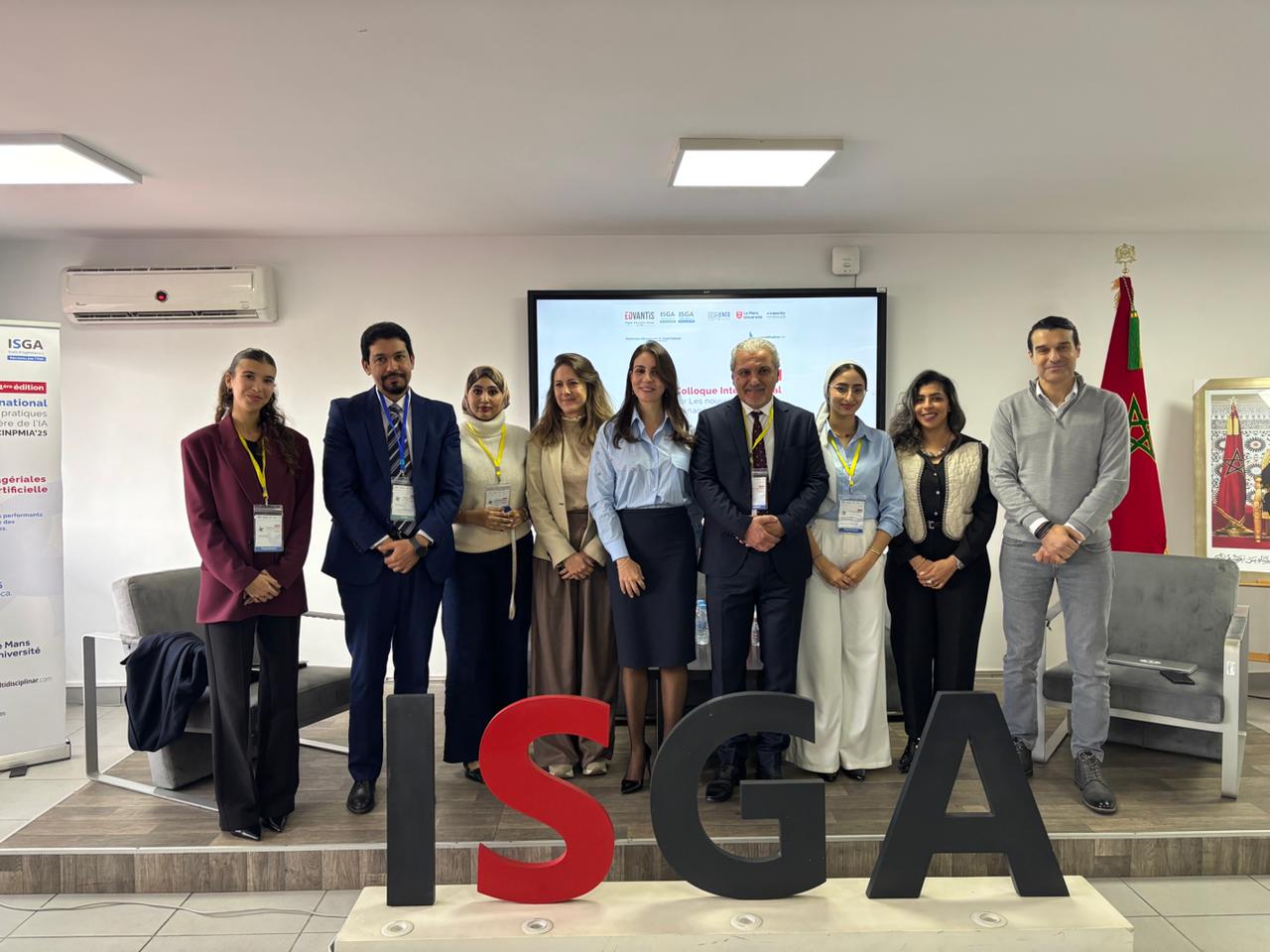 CINPMIA’25 : l’ISGA Casablanca au cœur des nouvelles pratiques managériales à l’ère de l’IA
